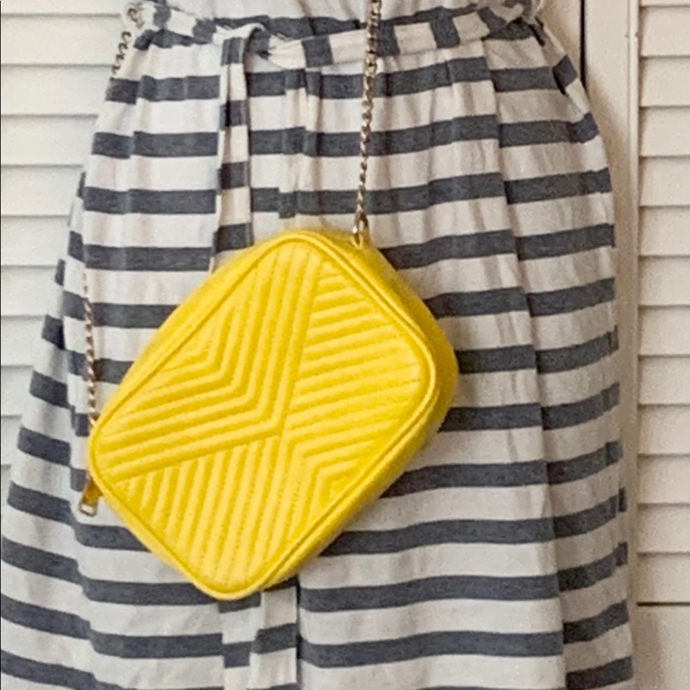 Yellow Crossbody Bag